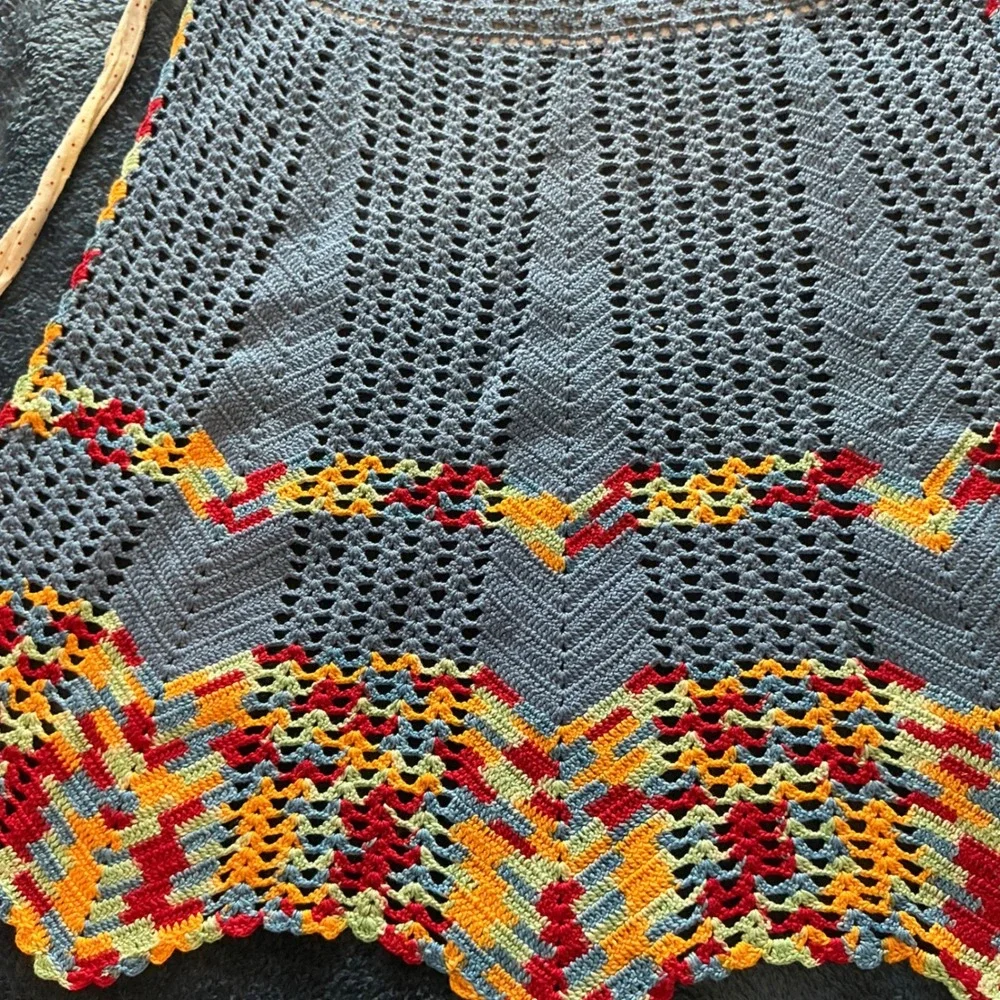 Handmade vintage crochet